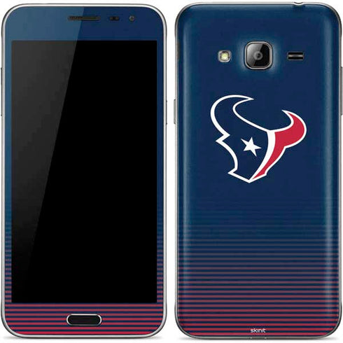 NFL Houston Texans Breakaway Galaxy J3 Skin