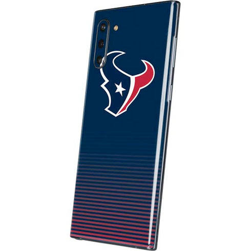 NFL Houston Texans Breakaway Galaxy Note 10 Skin