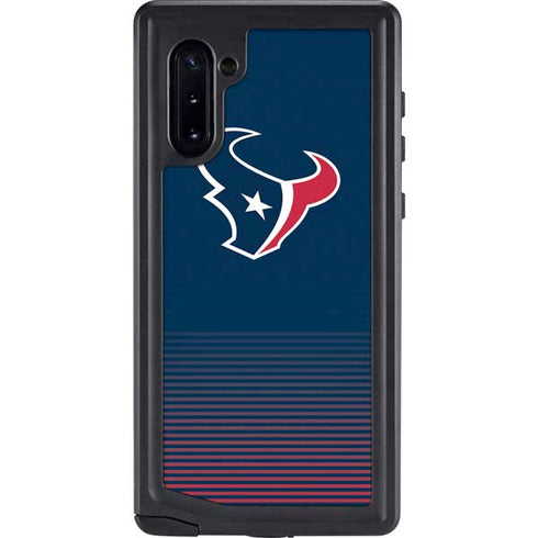 NFL Houston Texans Breakaway Galaxy Note 10 Waterproof Case