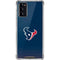 NFL Houston Texans Breakaway Galaxy Note20 5G Clear Case