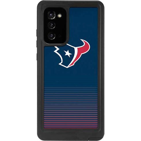 NFL Houston Texans Breakaway Galaxy Note20 5G Waterproof Case