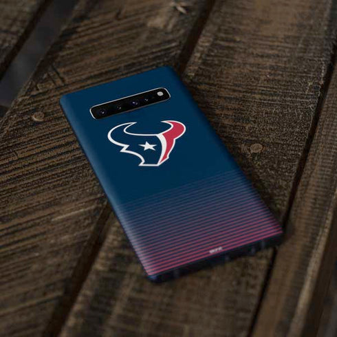 NFL Houston Texans Breakaway Galaxy S10 Plus Skin