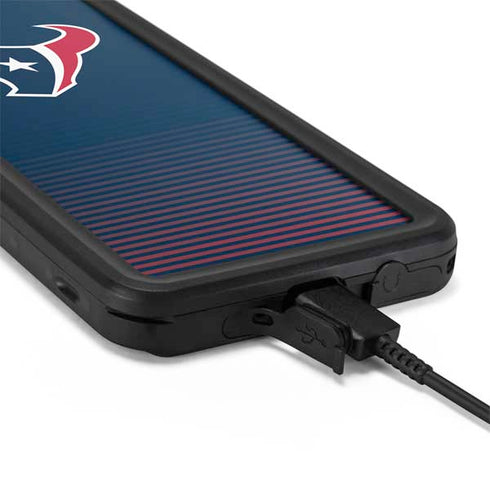 NFL Houston Texans Breakaway Galaxy S20 Plus Waterproof Case