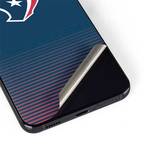 NFL Houston Texans Breakaway Galaxy S22 Plus Skin