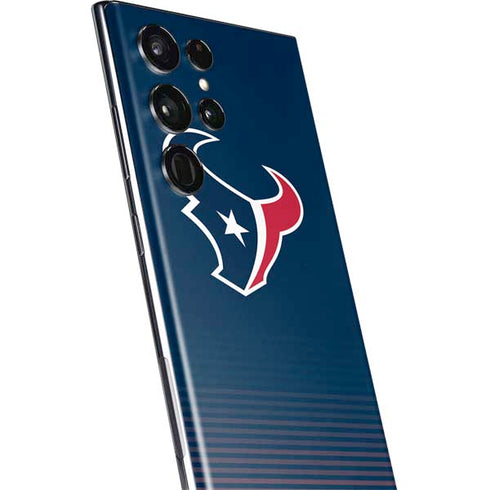 NFL Houston Texans Breakaway Galaxy S22 Ultra Skin