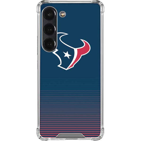 NFL Houston Texans Breakaway Galaxy S23 Clear Case