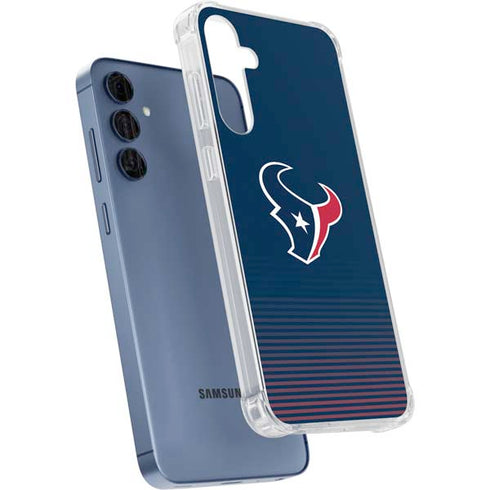 NFL Houston Texans Breakaway Galaxy S24 Clear Case