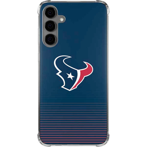 NFL Houston Texans Breakaway Galaxy S24 Plus Clear Case