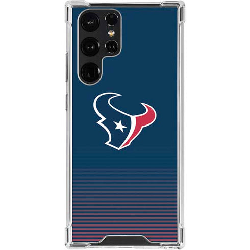 NFL Houston Texans Breakaway Galaxy S24 Ultra Clear Case