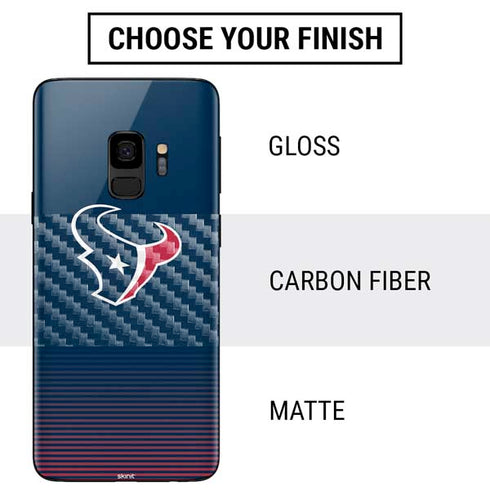 NFL Houston Texans Breakaway Galaxy S9 Skin