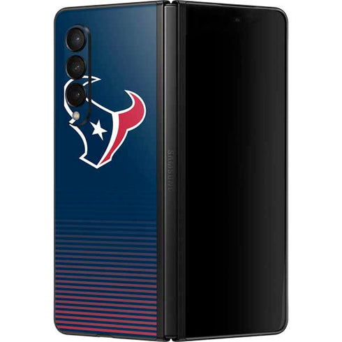 NFL Houston Texans Breakaway Galaxy Z Fold3 5G Skin