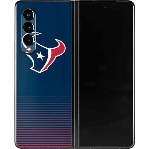 NFL Houston Texans Breakaway Galaxy Z Fold3 5G Skin