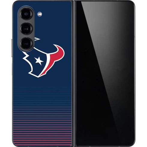 NFL Houston Texans Breakaway Galaxy Z Fold5 5G Skin