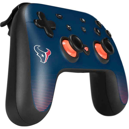 NFL Houston Texans Breakaway Google Stadia Controller Skin