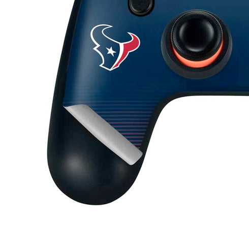 NFL Houston Texans Breakaway Google Stadia Controller Skin