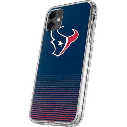 NFL Houston Texans Breakaway iPhone 11 Clear Case