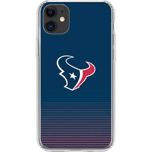 NFL Houston Texans Breakaway iPhone 11 Clear Case