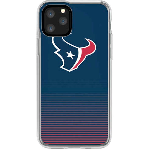 NFL Houston Texans Breakaway iPhone 11 Pro Clear Case