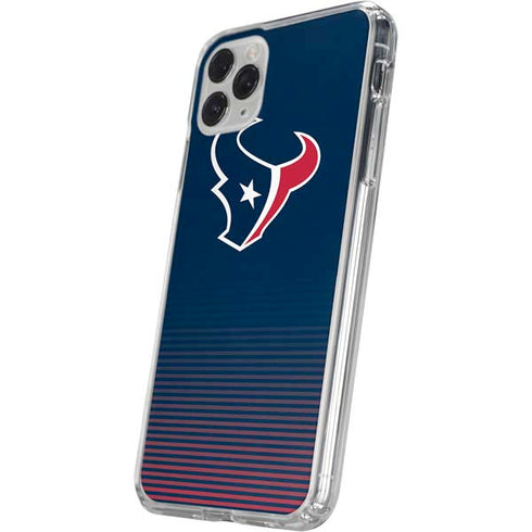 NFL Houston Texans Breakaway iPhone 11 Pro Clear Case