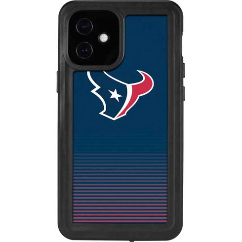NFL Houston Texans Breakaway iPhone 12 Mini Waterproof Case