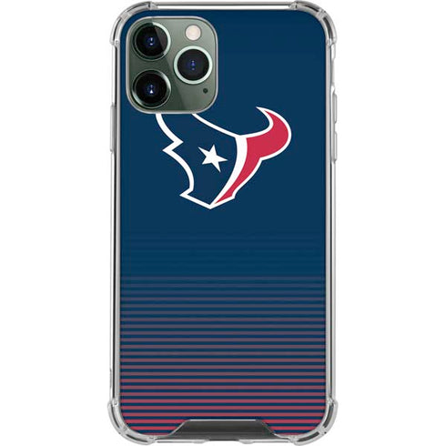 NFL Houston Texans Breakaway iPhone 12 Pro Max Clear Case