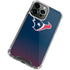 NFL Houston Texans Breakaway iPhone 13 Pro Clear Case