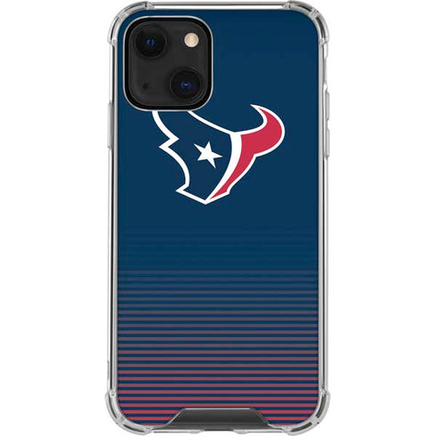 NFL Houston Texans Breakaway iPhone 14 Clear Case
