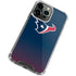 NFL Houston Texans Breakaway iPhone 14 Pro Max Clear Case