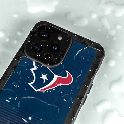 NFL Houston Texans Breakaway iPhone 14 Pro Max Waterproof Case
