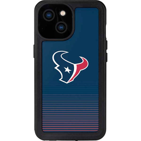 NFL Houston Texans Breakaway iPhone 15 Waterproof Case