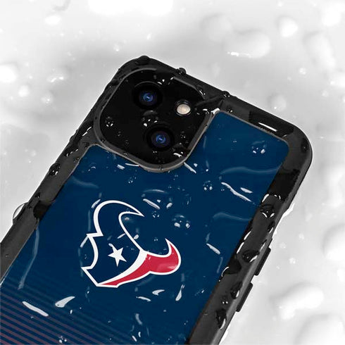 NFL Houston Texans Breakaway iPhone 15 Waterproof Case