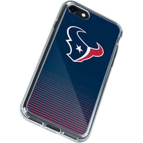 NFL Houston Texans Breakaway iPhone SE (2nd & 3rd Gen) Clear Case