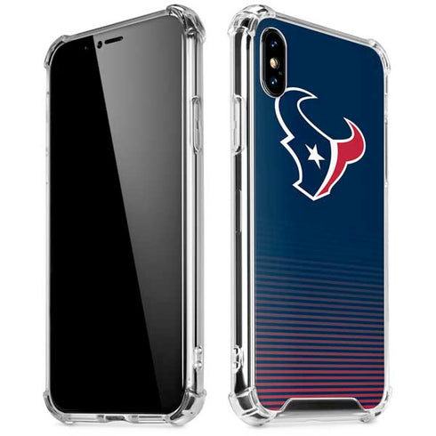 NFL Houston Texans Breakaway iPhone X/XS Clear Case