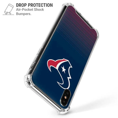 NFL Houston Texans Breakaway iPhone X/XS Clear Case