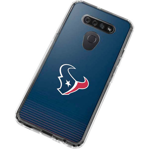 NFL Houston Texans Breakaway LG K51/Q51 Clear Case