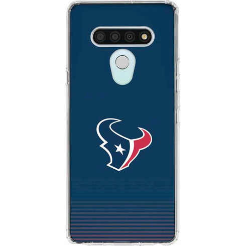 NFL Houston Texans Breakaway LG Stylo 6 Clear Case