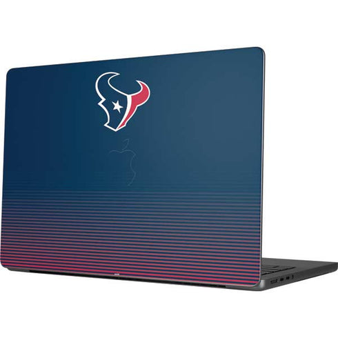 NFL Houston Texans Breakaway MacBook Pro 14in (2021-24) Skin