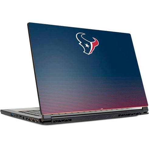 NFL Houston Texans Breakaway MSI GS65 Stealth Laptop Skin