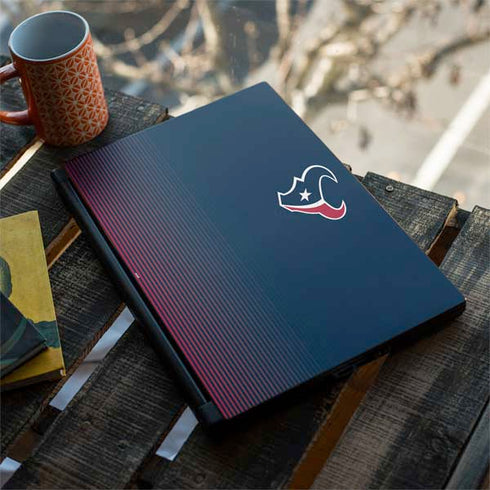 NFL Houston Texans Breakaway MSI GS65 Stealth Laptop Skin