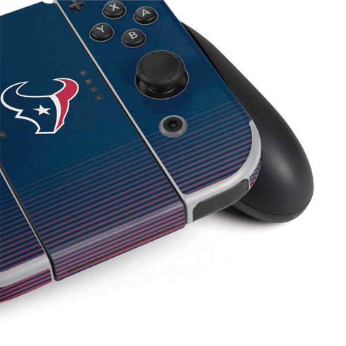 NFL Houston Texans Breakaway Nintendo Switch OLED (2021) Skin