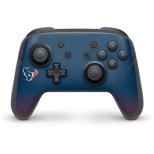 NFL Houston Texans Breakaway Nintendo Switch Pro Controller Skin