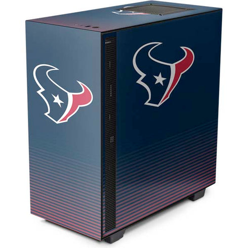 NFL Houston Texans Breakaway NZXT H510 Compact ATX Mid-Tower Case Skin