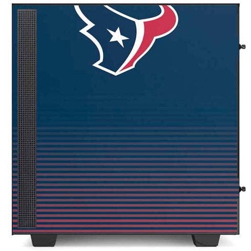 NFL Houston Texans Breakaway NZXT H510 Compact ATX Mid-Tower Case Skin