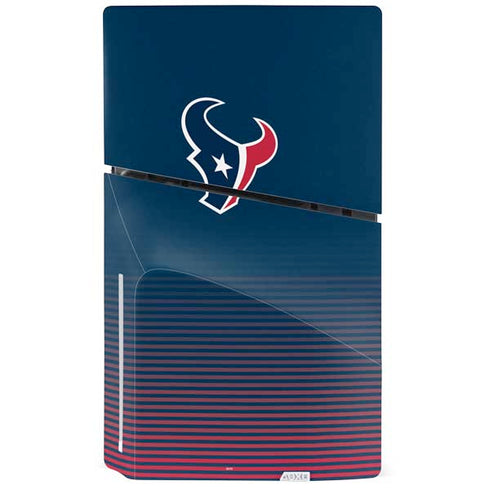 NFL Houston Texans Breakaway PS5 Slim Disk Console Skin