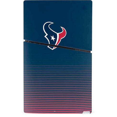 NFL Houston Texans Breakaway PS5 Slim Digital Edition Bundle Skin