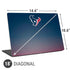NFL Houston Texans Breakaway Universal Laptop 18in (14.6 x 10.6in) Skin