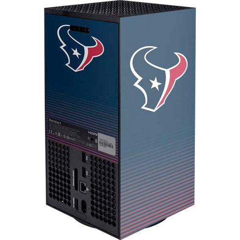 NFL Houston Texans Breakaway Xbox Series X Console Skin