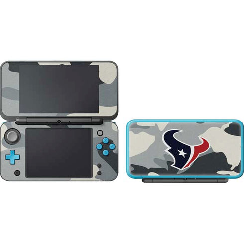 NFL Houston Texans Camo Nintendo 2DS XL (2017) Skin