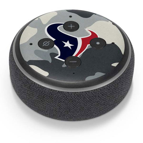 NFL Houston Texans Camo Amazon Echo Dot Skin