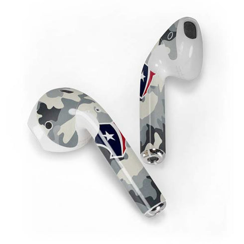 NFL Houston Texans Camo Apple AirPods Skin